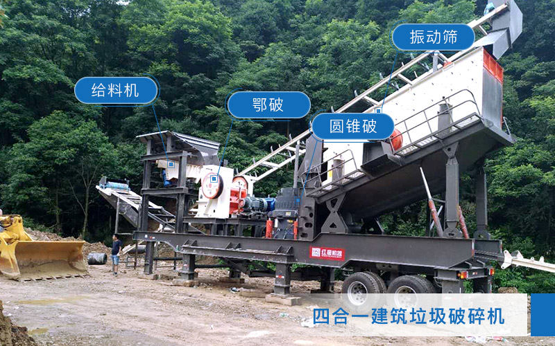 四合一建筑垃圾破碎機(jī) 四合一建筑垃圾破碎機(jī)