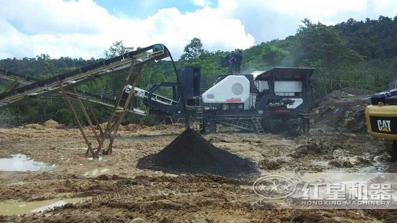 移動顎式破碎機