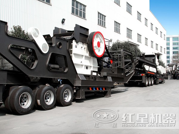 移動顎式破碎機(jī)---搭載HD80顎破