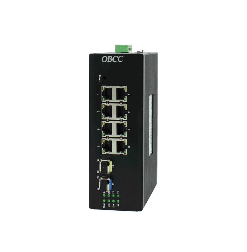 2個千兆光+8個百兆電網(wǎng)管型工業(yè)交換機 2個千兆光+8個百兆電網(wǎng)管型工業(yè)交換機