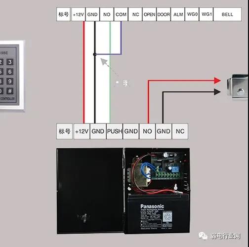 門禁接線3 門禁接線3